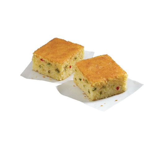 Chef Pierre CORNBREAD JALAPENO PRE-CUT 4/30 CT