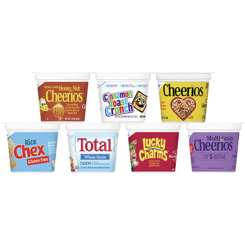General Mills CEREAL ASSORTED ADULT CUP PACK