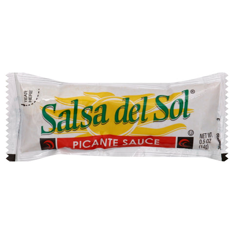 Salsa Del Sol Picante Sauce -- 200 Count .5 Ounce