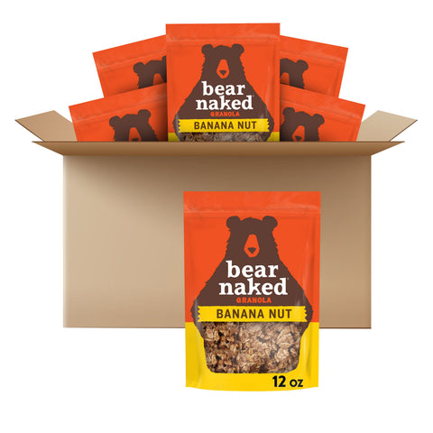 Kelloggs Bear Naked Banana Nut All Natural Granola, 12 Ounce -- 6 per case.