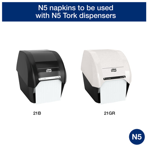 Tork 1 Ply White Rollnap Dispenser Napkin, 17 x 7.125 inch -- 6000 per case