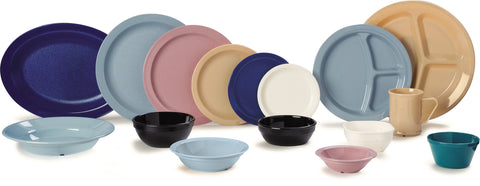 Carlisle PLATE NARROW RIM POLYCARBONATE TAN 9