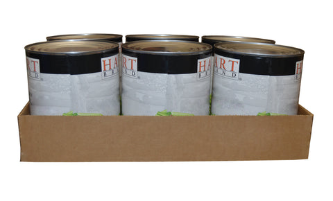 Hart Brand Cut Green Beans Extra Standard 4 Sieve Cut, 101 ounce -- 6 per case