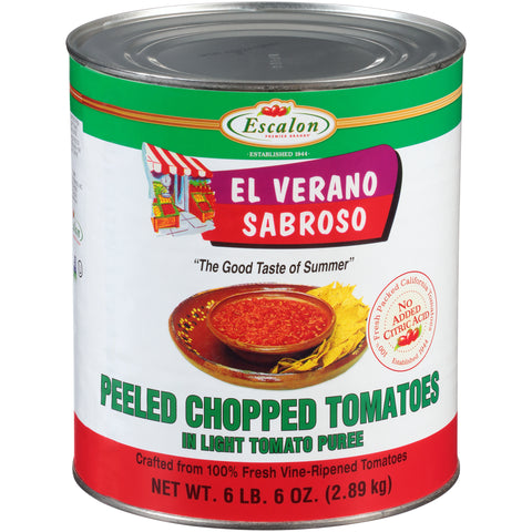El Verano Sabroso™ TOMATO CHOPPED PEELED IN PUREE 7848530612/78002605