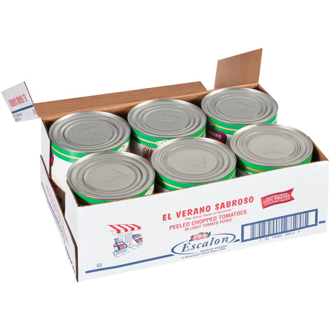 El Verano Sabroso™ TOMATO CHOPPED PEELED IN PUREE 7848530612/78002605