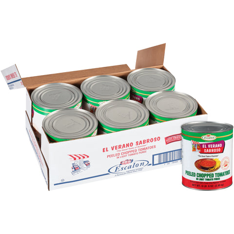 El Verano Sabroso™ TOMATO CHOPPED PEELED IN PUREE 7848530612/78002605