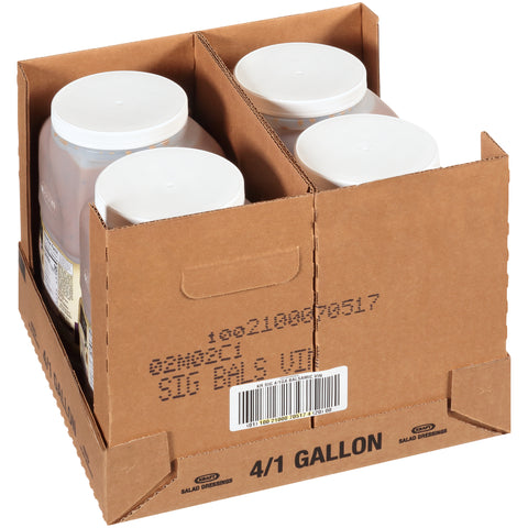 Kraft Dressing Signature Balsamic Vinaigrette, 1 Gallon -- 4 Case