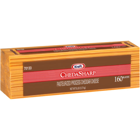 Cheese Chedasharp Pullman Sliced 160 Ct
