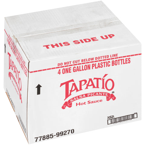 Tapatio Condiment Hot Sauce, 1 Gallon -- 4 per case.