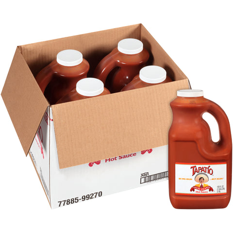 Tapatio Condiment Hot Sauce, 1 Gallon -- 4 per case.