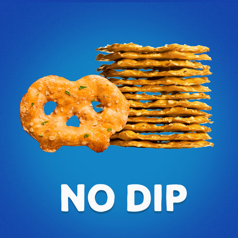 Pretzel Crisps - Garlic Parmesan, 7.2 Ounce -- 12 per case.