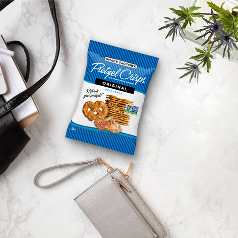 Pretzel Crisps Original Deli Style Pretzel Crackers, 1.5 Ounce -- 24 per case.