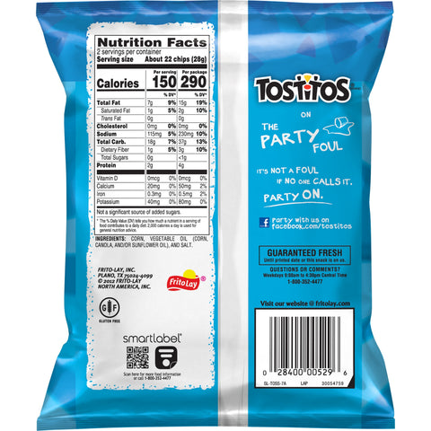 Chip Tortilla Bite Size Rounds Lss