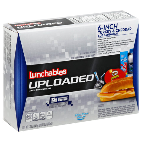 Lunchables LUNCHABLE TURKEY & CHEDDAR SUB UPLOADED