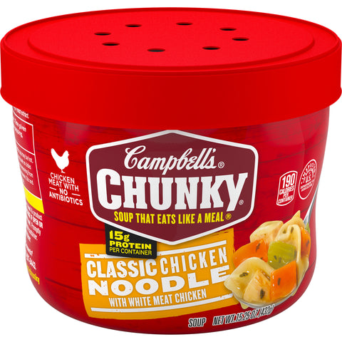 Campbell's® SOUP CHICKEN NOODLE CHUNKY BOWL