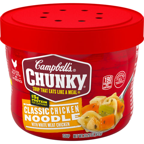 Campbell's® SOUP CHICKEN NOODLE CHUNKY BOWL