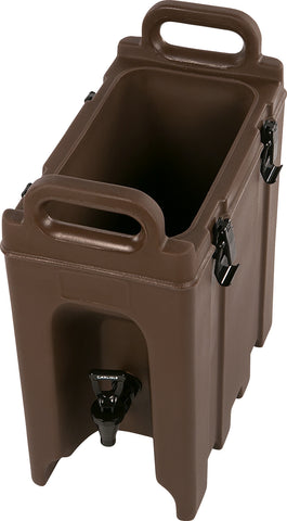 Carlisle DISPENSER CATERAIDE™ LD INSULATED BEVERAGE SERVER BROWN 2.5 GAL