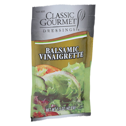 Classic Gourmet Select DRESSING VINAIGRETTE BALSAMIC SINGLE SERVE POUCH