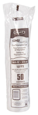 Cup Plastic Clear 16 Oz