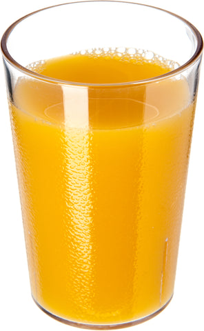 Tumbler San Plastic Clear Textered 8 Oz