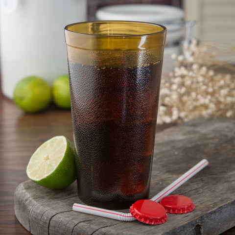 Carlisle TUMBLER STACKABLE™ CASH 'N CARRY SAN AMBER 16 OZ