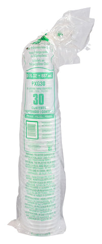 Conex ClearPro® CUP PLASTIC CLEAR PEDESTAL 30 OZ