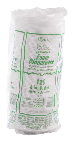 Plate Foam Laminated White 6