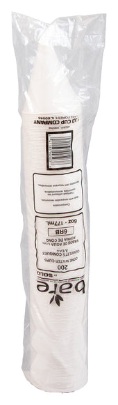 Cup Paper Water Eco-forward® Pre-treated Cone White 6 Oz