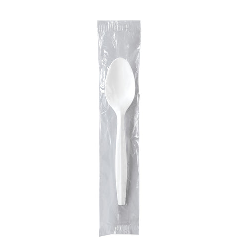Solo® Regal™ SPOON TEA PLASTIC MEDIUM WEIGHT WHITE PP IW