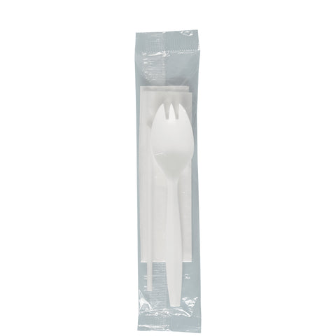 Cuterly Kit, Spork, 9x13 Napkin & Straw