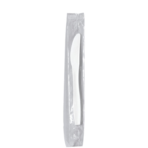 Solo® Regal™ KNIFE PLASTIC MEDIUM WEIGHT WHITE IW PP
