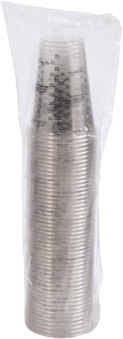 Dart ClearPac Tall PET Graduated Medical Cup, 10 Ounce - 50 count per pack -- 20 packs per case