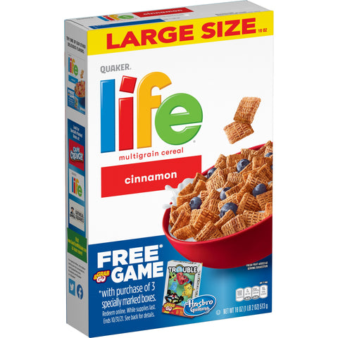 Quaker® CEREAL LIFE CINNAMON