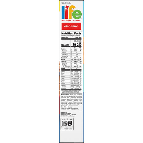 Quaker® CEREAL LIFE CINNAMON