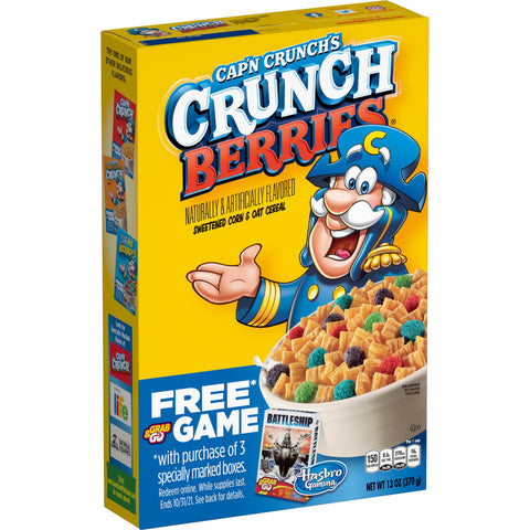 Cap'n Crunch CEREAL CAP'N CRUNCH BERRYS