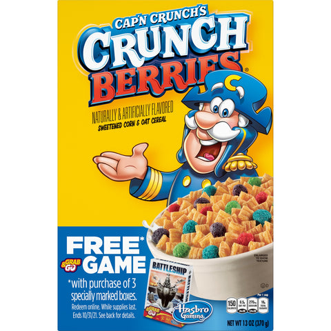 Cap'n Crunch CEREAL CAP'N CRUNCH BERRYS