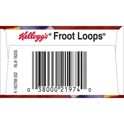 Cereal Froot Loops, 0.95 Ounce Each -- 70 Per Case