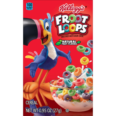 Cereal Froot Loops, 0.95 Ounce Each -- 70 Per Case