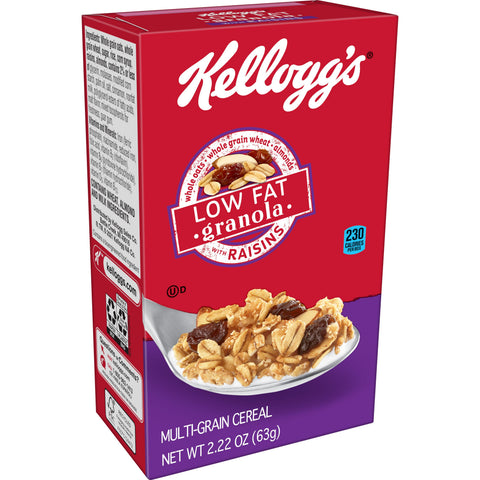Low Fat Granola With Raisins 70 Per Case 2.22 Ounce Each