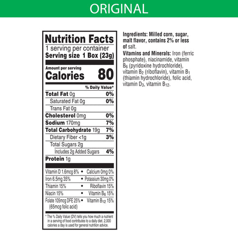 Kelloggs Corn Flakes Cereal, 0.81 Ounce -- 70 per case.