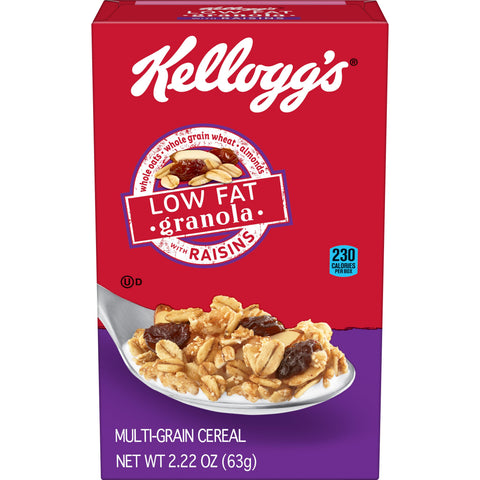 Low Fat Granola With Raisins 70 Per Case 2.22 Ounce Each