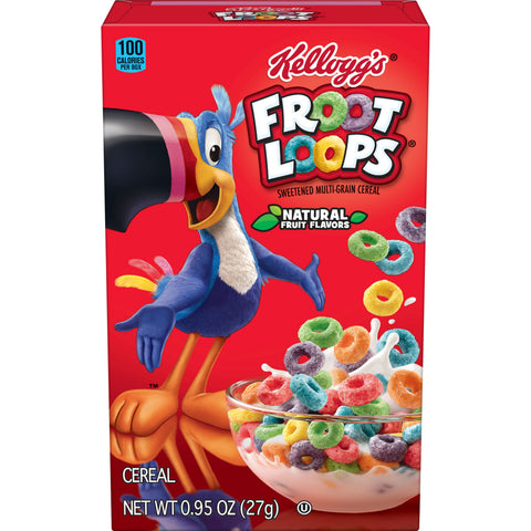 Cereal Froot Loops, 0.95 Ounce Each -- 70 Per Case