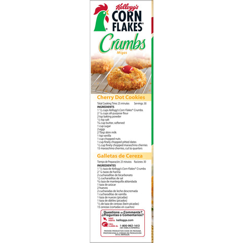 Kelloggs Corn Flakes Crumbs, 21 Ounce -- 12 per case