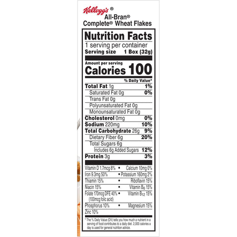 Complete Bran Flakes, 1.13 Ounce -- 70 Per Case