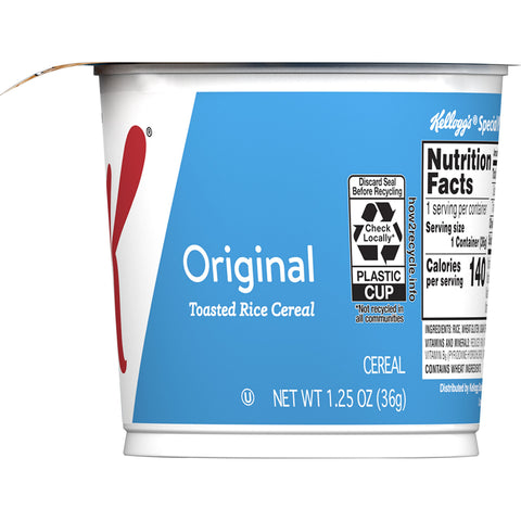 Cereal Cereal In A Cup Special Key 60 Case 1.25 Ounce
