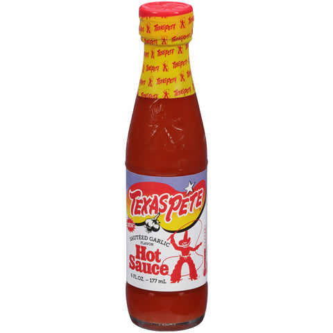 Texas Pete Garlic Hot Sauce, 6 ounce -- 12 per case