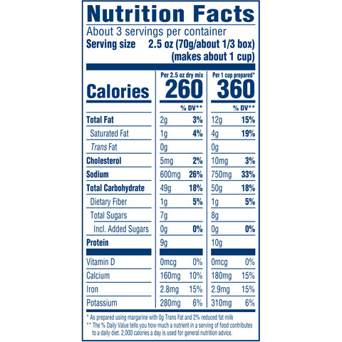 Kraft Dry Three Macaroni and Cheese Dinners Entree, 7.25 Ounce -- 24 per case.