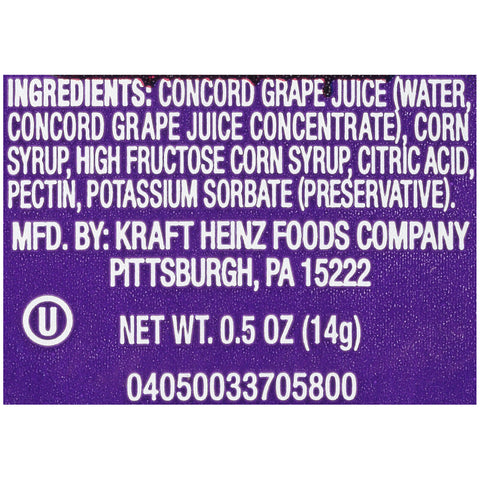 Heinz® JELLY GRAPE SINGLE SERVE CUP 542100/78000747