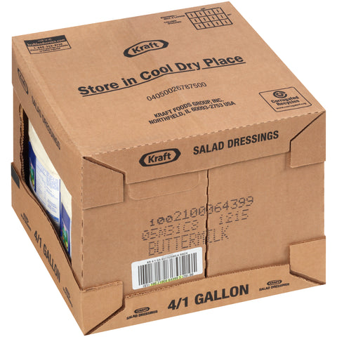 Kraft Dressing Buttermilk Ranch, 1 Gallon -- 4 Case