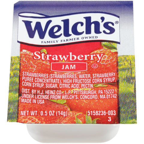 Welch's JAM STRAWBERRY SINGLE SERVE CUP WELC488/78000304